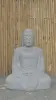 Product image 2 of the product “Seated Japanese Buddha made of Riverstone in Dhyana position - gesture of meditation, H. 100cm ”